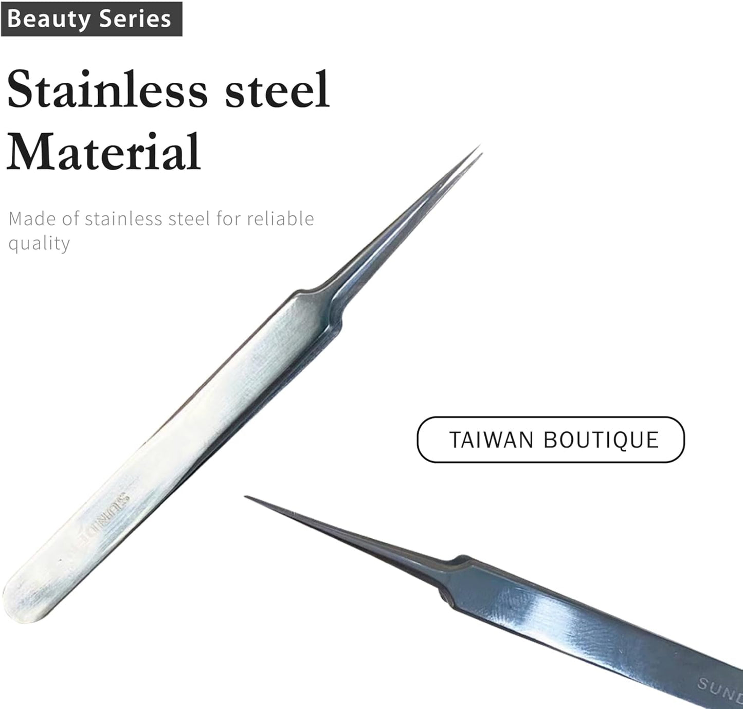 Blackhead Remover Tool, Stainless Steel Pimple Extractor Tweezers, SD2666