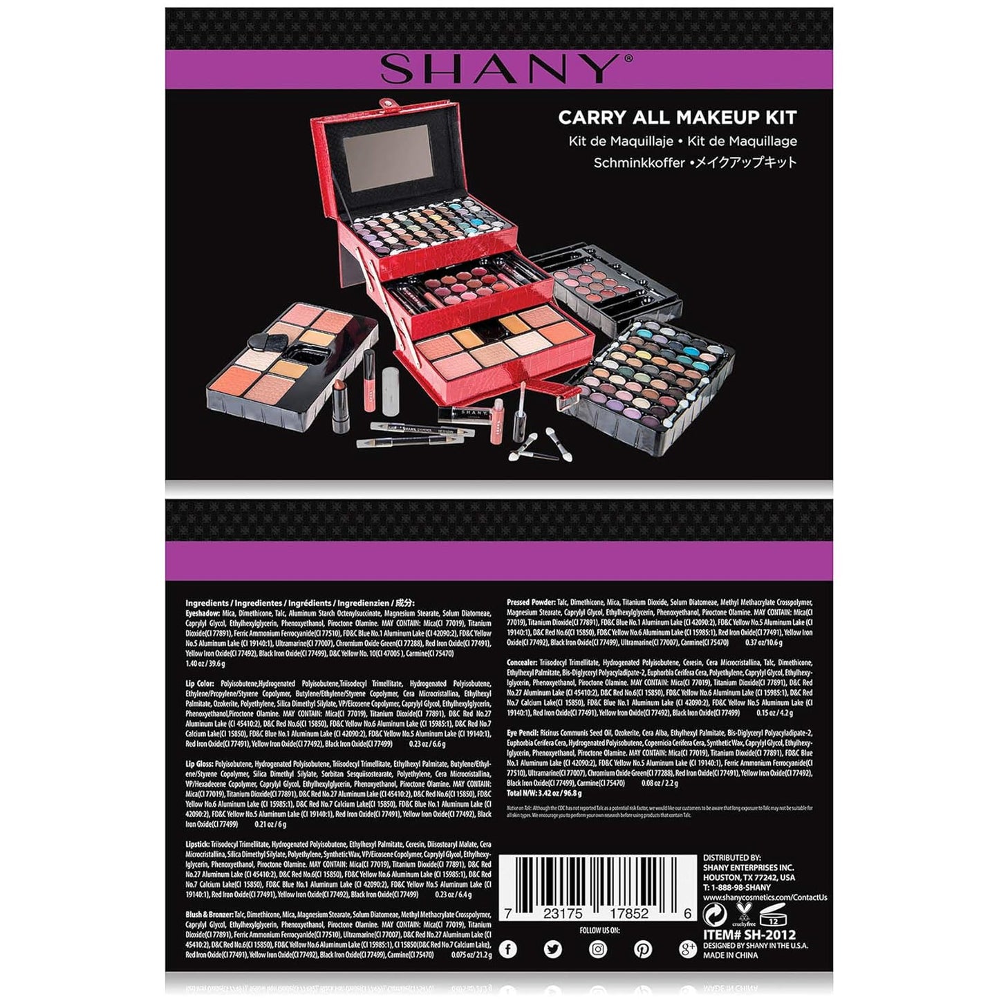All in One Makeup Kit (Eyeshadow, Blushes, Powder, Lipstick & More) Holiday Exclusive