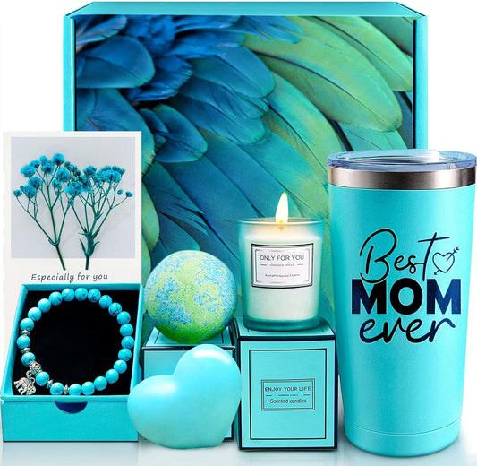 Mother'S Day Gifts for Mom Grandma Mother-In-Law Wife Newmom, Birthday Valentines Christmas Gifts from Daughter Son Kids Husband, Thank You Mom Spa Gift Basket