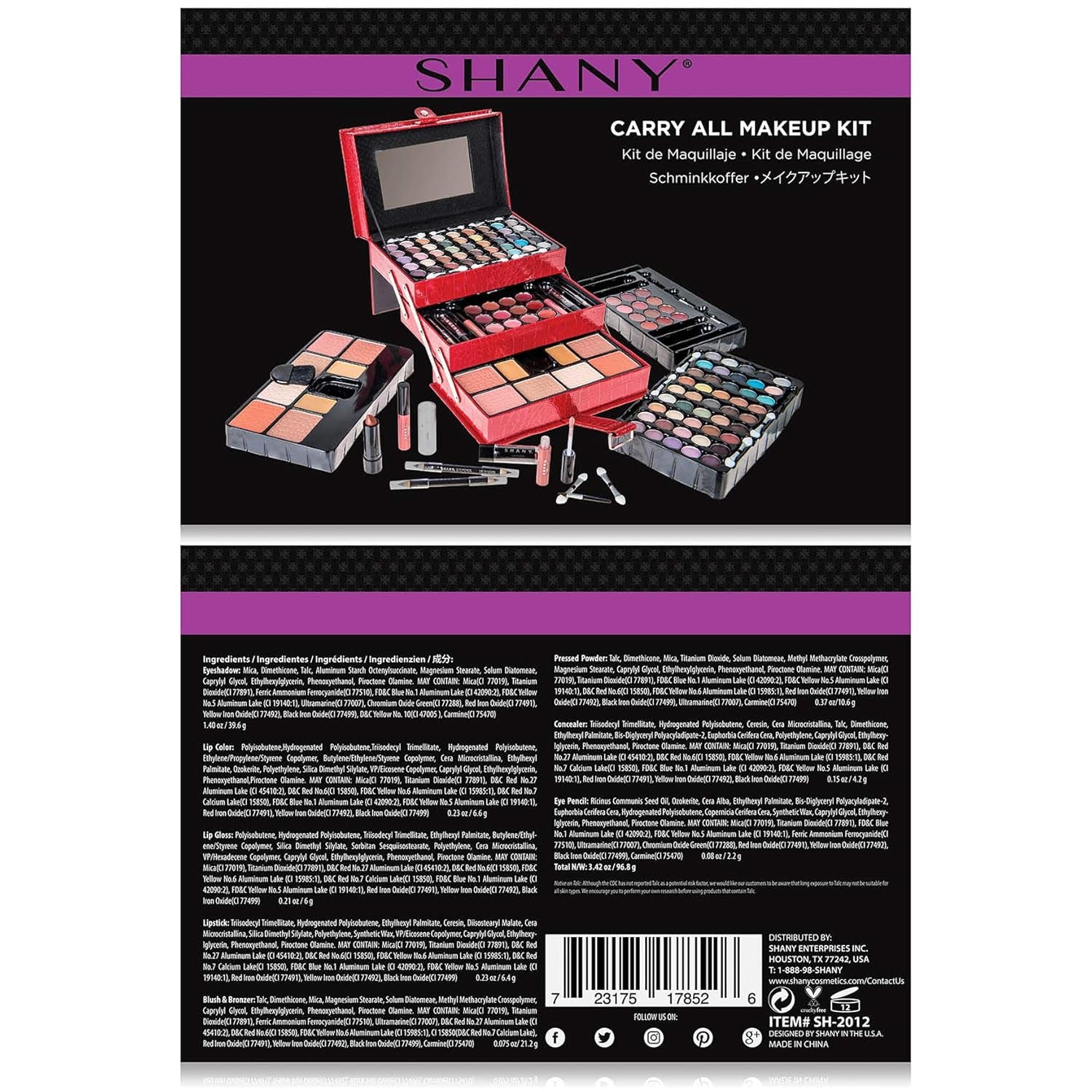 All in One Makeup Kit (Eyeshadow, Blushes, Powder, Lipstick & More) Holiday Exclusive